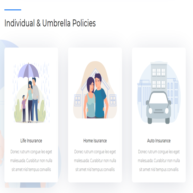 Divi Insurance Agency Layout Pack